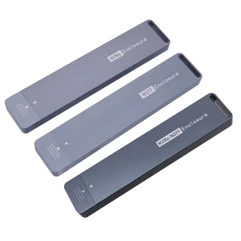 Корпуса для твердотельных накопителей NVME Enclosure M.2 к SSD-адаптеру USB Type-A 3.1 для NVME M-Key NGFF B-Key Disk Box