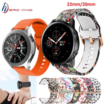Gear s3 Frontier Ремешок Для huawei watch gt 2 ремешок Samsung Galaxy watch active 2 46 мм 42 мм amazfit bip ремешок 20/22 мм ремешок для часов