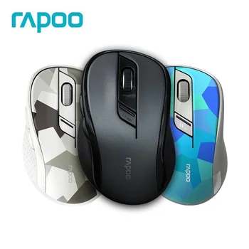 Rapoo M500G Беспроводная Мышь Bluetooth 4,0/3,0 2,4 G Двухрежимные Мыши Эргономичная Бесшумная Мышь с Разрешением 1600 точек На дюйм Для Планшета, Ноутбука, ПК, Мыши