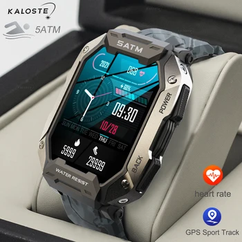 Умные часы KALSOTE, мужские спортивные часы для плавания, Шагомер, Фитнес-трекер, IP68, водонепроницаемые смарт-часы Bluetooth для Samsung Huawei iOS