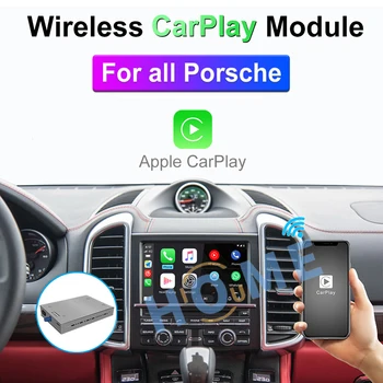 Беспроводной CarPlay Android Auto для Porsche 911 Boxster Cayman Macan Cayenne Panamera PCM3.1 4,0 2011-2018 Коробка видеомодуля