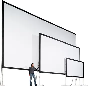 150 180 200 220 250 300 дюймов 16: 9 4: 3 спереди и сзади быстросъемный проекционный экран портативный экран для проектора на открытом воздухе
