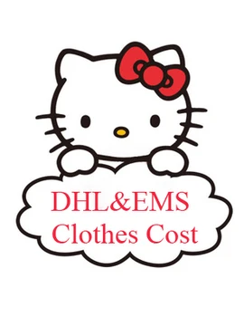 Стоимость доставки DHL и EMS или стоимость костюмов