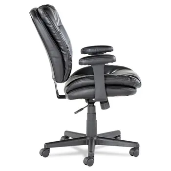Кресло для руководителя с поворотом/наклоном (фиксированные Т-образные подлокотники/черный)