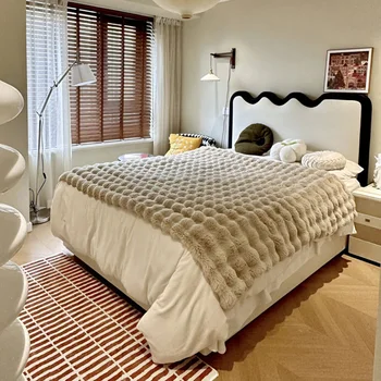 Покрывало для кровати для девочек-подростков Современное эстетичное роскошное изголовье Детской кровати King Size Camas De Dormitorio Мебель для дома