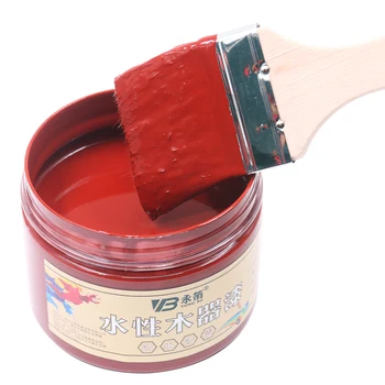 250 г железной красной акриловой краски, водонепроницаемой и защищенной от плесени Краски для дерева на водной основе, краски для рукоделия для дома