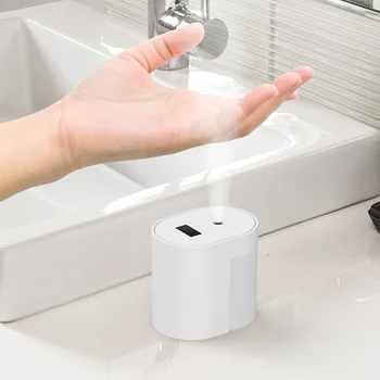 Автоматический Стерилизующий дозатор мыла с бесконтактным датчиком, Распылитель, Мойка для рук, Перезаряжаемый контейнер для мыла для рук