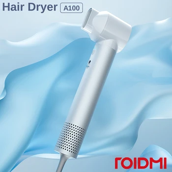 2022 Новый Портативный Анионный Фен ROIDMI A100 1000 Вт Фен Для воды ионный Уход За Волосами Бытовая техника Для Воды ионный Уход За волосами Xiaomi