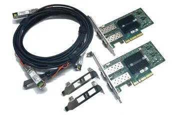 Mellanox MNPH29D-XTR ConnectX-2 Двухпортовый 2x SFP + сетевой адаптер 10 Гб 2x SFP кабель