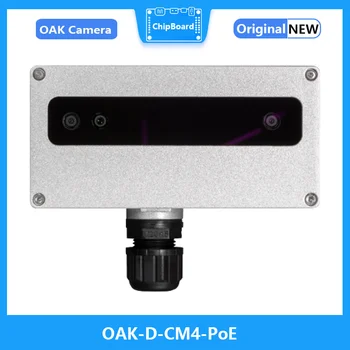 Камера OAK-D-CM4-POE, Машинное зрение, OpenCV, Камера для разработки глубины AI, ROS, Робот Raspberry Pi
