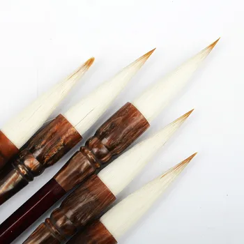 Кисть для рисования китайской каллиграфии с несколькими волосками Для начинающих M/L Обычный скрипт для практики рукописного ввода Craft Supply