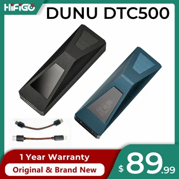 DUNU DTC 500 Портативный USB DAC & AMP Type-C С выходами 3,5/4,4 мм, Усилитель для наушников, Разъем для наушников, Декодер для Android iPhone