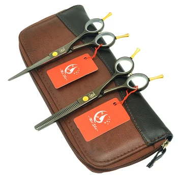 Meisha 5,5-дюймовый Набор Парикмахерских Ножниц для парикмахерской Стрижки Филировочные ножницы с сумкой Профессиональные инструменты для стрижки A0004A