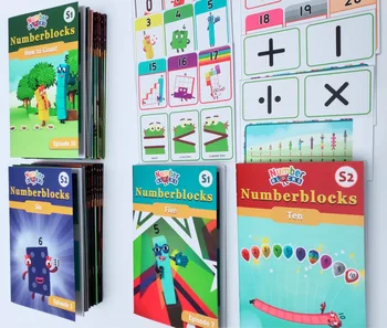 Цифровые блоки (30 шт.) Буквенные блоки (26 шт.) Цифровые строительные блоки для детей раннего образования, английская обучающая книга, игрушка