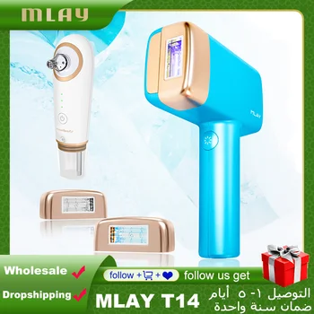 MLAY T14 IPL Лазерное устройство для удаления волос IPL-Эпилятор для женщин, бикини, Машина для удаления волос на теле, 500000 вспышек, Безболезненно