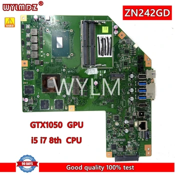 Используется ZN242GD с процессором i5-8300H/i7-8750H GTX1050 GPU Материнская плата Для Asus ZN242 ZN242G ZN242GD Материнская плата