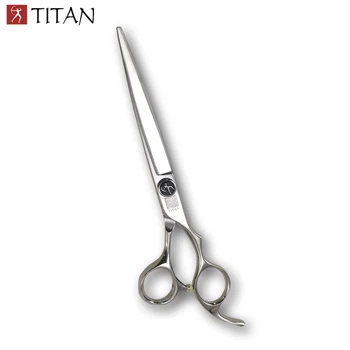 Titan высококачественная японская сталь sus440c для истончения 7 дюймов, 8 дюймов парикмахерские инструменты ножницы для ухода за домашними собаками и кошками