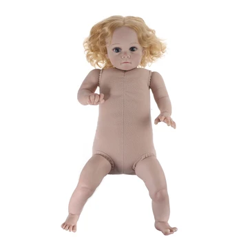 23-дюймовая кукла для объятий, возрожденная реалистичная кукла для маленьких девочек, милая реалистичная игрушка с открытыми глазами, подарок для новорожденных