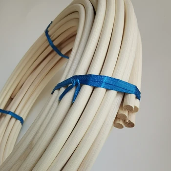 Диаметр 3-8 мм, 500 г Натурального индонезийского ротангового сырья, Круглая сердцевина из тростника Для плетения мебели, корзин для стульев, ремонта