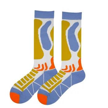 Новые Шерстяные носки Для активного Отдыха, Утолщенные спортивные Лыжные носки, Одноплатный Скейтборд, пешие Прогулки, Дышащие Быстросохнущие носки