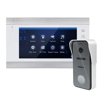 Mvckyi 7-дюймовый монитор Видео Дверной звонок Домофон Система ИК Ночного видения HD камера
