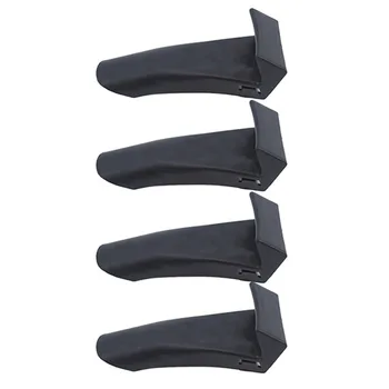 Черный 1 комплект (4 шт) резинового чехла для защиты защелок Шин, Автозаменные Аксессуары, Инструменты для шин