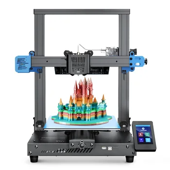 Высокоскоростной 3D-принтер Geeetech THUNDER, быстрый принтер, скорость печати до 300 мм/с, Управление по оси X/ Y с замкнутым контуром, Объем печати 250 *250* 260 мм