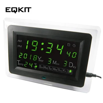 ECL-1227 0,5 Дюйма Красный Зеленый Синий DIY Электронные часы DIY Kit Календарь Температура Английская панель дисплей DIY Электронные часы
