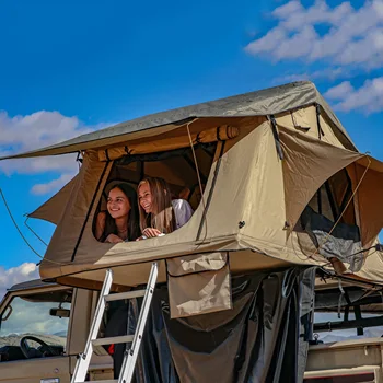 Семейный Лагерь Пеший Туризм Открытый Съемный Автомобильный Шатер На Крыше на 4-5 Человек Алюминиевый Шатер На Крыше