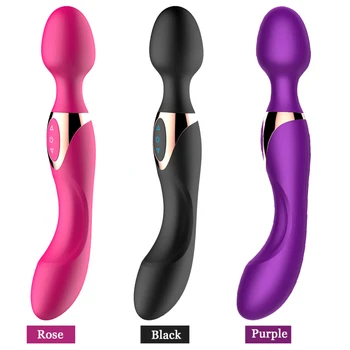 Новый AV волшебная палочка G Spot массажер, USB зарядка Большая палочка вибраторы для женщин женский сексуальный вибратор для клитора секс-игрушки для взрослых для женщин