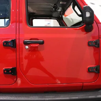 Дверные накладки из пластикового материала для Jeep Wrangler JL 2018-2020 LANTSUN JL1026