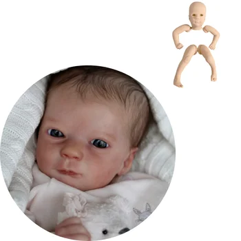 Набор для куклы-Реборн первого размера 17 дюймов, популярная мягкая на ощупь реалистичная кукла-реборн нового цвета 43 см