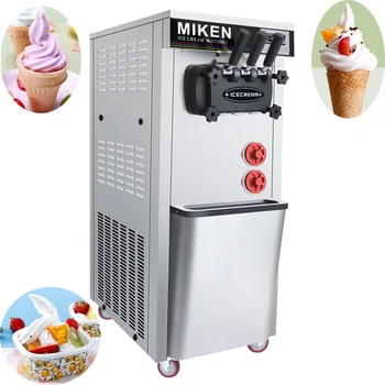 Машина для приготовления мороженого PBOBP, бытовая, самодельная, маленькая, удобная и быстрая, Полностью автоматическая машина для приготовления мороженого Большой емкости 