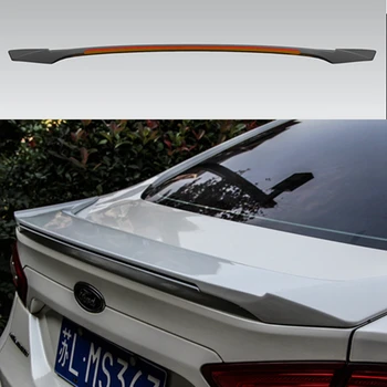 Для украшения автомобиля Ford Mondeo Fusion 2013 2014 2015 2016 2017 ABS Пластиковая краска Цветной задний светодиодный спойлер