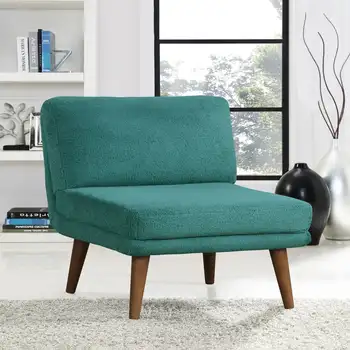 Кресло для отдыха Dakari Glam, ткань бирюзового цвета