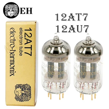 Electro Harmonix EH 12AT7 12AU7 Вакуумный Ламповый Клапан Заменить ECC81 12AU7 ECC82 Электронная лампа Для Усилителя DIY Аудио Комплект Подлинный