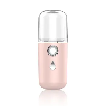Нано-распылитель для лица, инструмент для увлажнения, мини-USB портативный перезаряжаемый ручной отпариватель для лица, Увлажнитель красоты