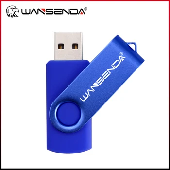Wansenda Поворотный USB флэш-накопитель 4 ГБ 8 ГБ 16 ГБ 32 ГБ Фотопамять 64 ГБ 128 ГБ 256 ГБ Мини-Флешки U Disk Cle USB Флэш-накопитель