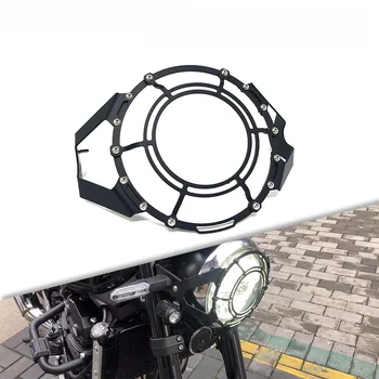 Защитная крышка фары мотоцикла для KAWASAKI Z900RS 2017-2023 Аксессуары для модификации материала из нержавеющей стали
