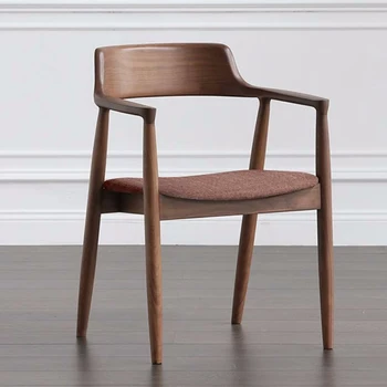 Роскошные Современные обеденные стулья, Кухонный Эргономичный мобильный стул для отдыха, деревянная мебель для дома Krzesla Do Jadalni