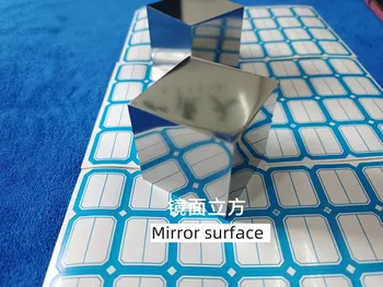 FANTU Mirrorror SurfaceTungsten Cube 1 дюйм/2 дюйма Коллекция Подарок 25,4 мм/50 мммм Чистый Вольфрамовый Куб 99,95% Вольфрамовый Куб