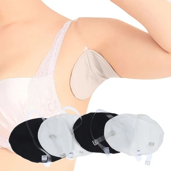 1 пара потовых прокладок для подмышек для женщин, многоразовые потовые прокладки для подмышек