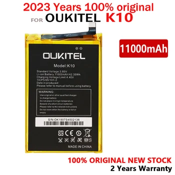 Новый 100% Оригинальный аккумулятор для телефона K 10 для резервного телефона Oukitel K10 11000 мАч, высококачественные аккумуляторы с номером отслеживания