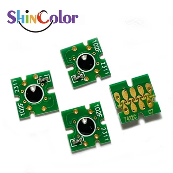 Чернильный чип ShinColor T7411-T7414 T7411 Для Epson Surecolor F6000 F6070F7000 F7070 F7100 F7270 Картриджный Чип