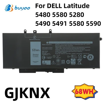 GJKNX 7,6 V 68WH Аккумулятор Для Ноутбука Dell Latitude E5480 E5580 E5490 E5491 E5590 E5591 Precision M3520 M3530 Серии VG93N 3DDDG