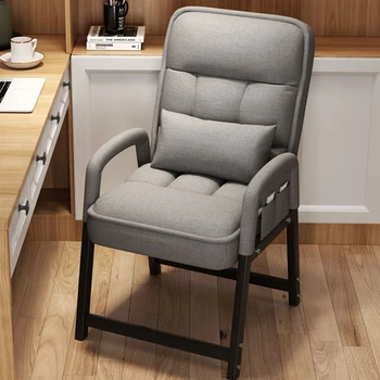 Офисное кресло с удобной подушкой, Роскошная Поддержка спины, Эргономичная Поддержка Офисного кресла, Дизайнерская Офисная мебель Silla De Gamer