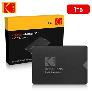 Горячая Распродажа Kodak X130PRO SSD Жесткий диск 1 ТБ 512 ГБ Sata 3 2,5 дюймов HD SSD Внутренний Твердотельный накопитель для Настольного ноутбука