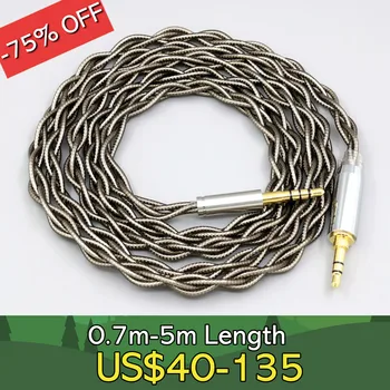 99% чистого серебра, палладий + графеновый золотой защитный кабель для наушников Denon AH-mm400 AH-mm300 mm200 Beats solo2 solo3 LN008228