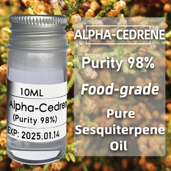 10-30 мл органического эфирного масла с альфа-цедреновыми терпенами 98% чистоты, подходящего для ароматерапии, косметики 