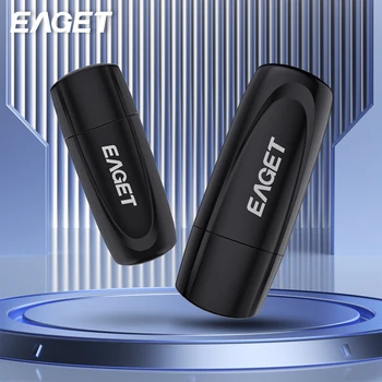 EAGET F1 USB Флэш-накопитель Высокоскоростной Флешки с крышкой 32G 16GB 8GB 4GB Флеш-накопитель для Android Micro/ПК/Автомобиля/ТВ/Камеры